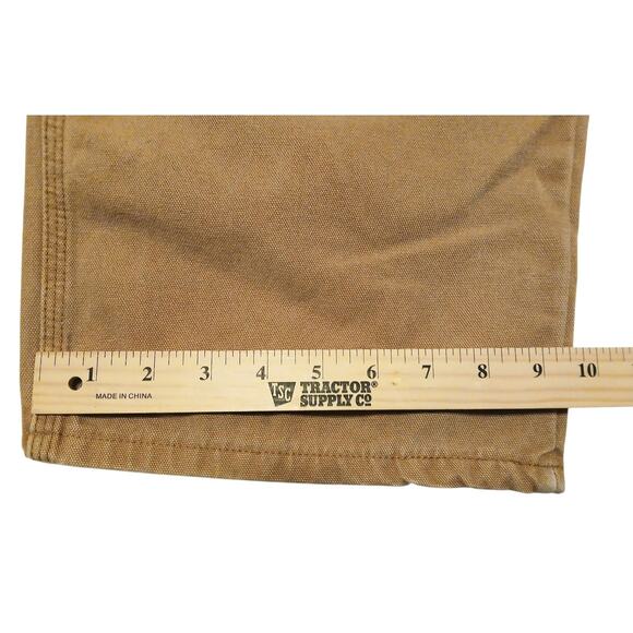 Dickies Mens Carpenter Work Pants 44x30 Relaxed Fit Canvas Cotton~SEE HOLE (Pic) - Picture 13 of 15
